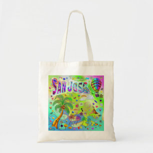 San Jose tijdloze melodie Canvas tas