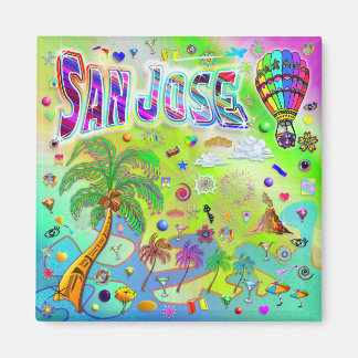 San Jose Tijdloze Melodie Magneet