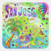 San Jose Timeless Melody Sticker (Voorkant)
