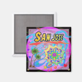 San Jose True Progress Magnet (Voorkant / Achterkant)