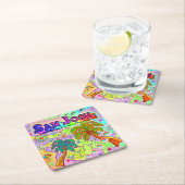 San Jose Vakantie Target Coaster Kartonnen Onderzetters (Insitu)