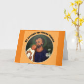 San Joseph voor deze Tijden Kaart (Gele Bloem)