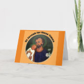 San Joseph voor deze Tijden Kaart (Voorkant)