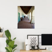 San Juan Bautista Mission Poster (Thuiskantoor)