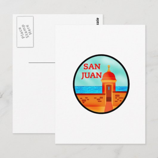SAN JUAN BEAUTIFUL BRIEFKAART (Voorkant / Achterkant)