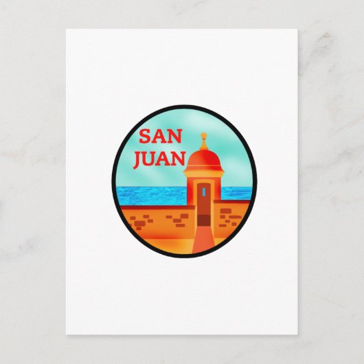 SAN JUAN BEAUTIFUL BRIEFKAART (Voorkant)