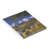 San Juan-bergen en -bomen in kleur Notitieblok (Schuin)