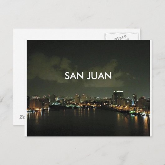 San Juan Briefkaart (Voorkant / Achterkant)