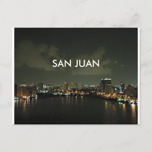 San Juan Briefkaart (Voorkant)