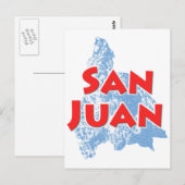 San Juan Briefkaart (Voorkant / Achterkant)