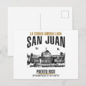 San Juan Briefkaart (Voorkant / Achterkant)