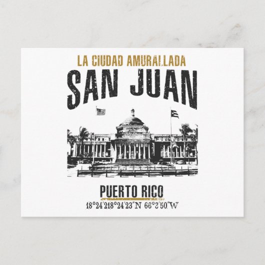 San Juan Briefkaart (Voorkant)