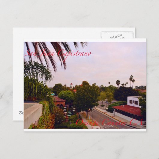 San Juan Capistrano Briefkaart (Voorkant / Achterkant)