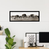 San Juan Capistrano CA Foto 1926 Poster (Thuiskantoor)