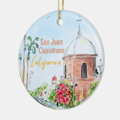 San Juan Capistrano California Ornament (Links)