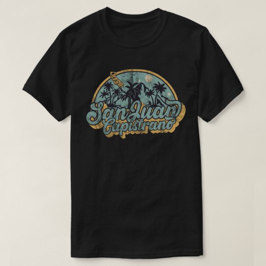 San Juan Capistrano, California T-shirt (Design voorkant)