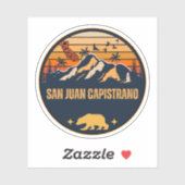 San Juan Capistrano, Californië Sticker (Vel)