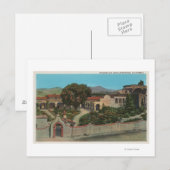 San Juan Capistrano, CAView of the Mission Briefkaart (Voorkant / Achterkant)