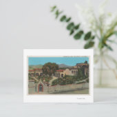 San Juan Capistrano, CAView of the Mission Briefkaart (Staand voorkant)