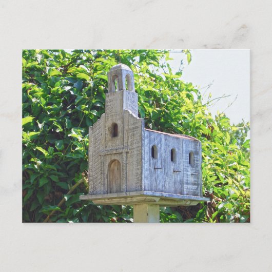 San Juan Capistrano Mission Birdhouse Briefkaart (Voorkant)