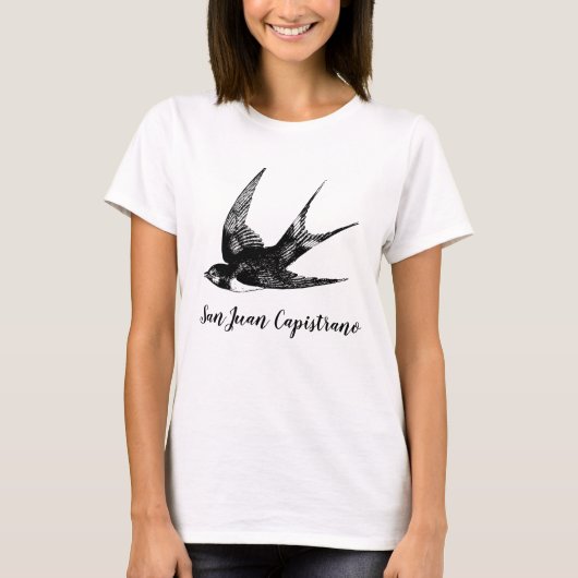 San Juan Capistrano Swallow T-shirt (Voorkant)