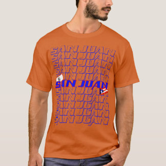 San Juan Cascade tekst T-shirt