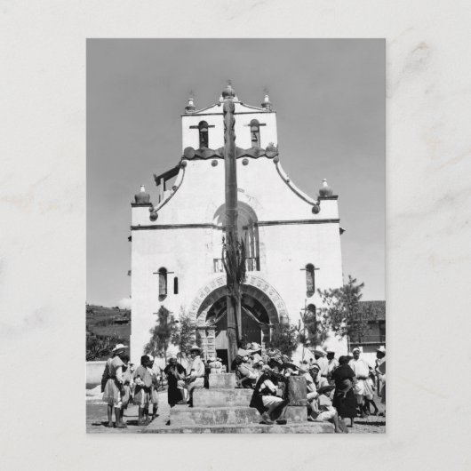 San Juan Chamula, Chiapas, Mexico Briefkaart (Voorkant)