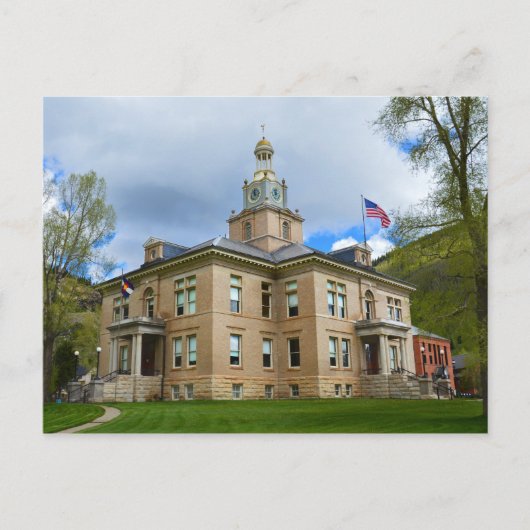 San Juan County Courthouse, Silverton, Colorado Briefkaart (Voorkant)