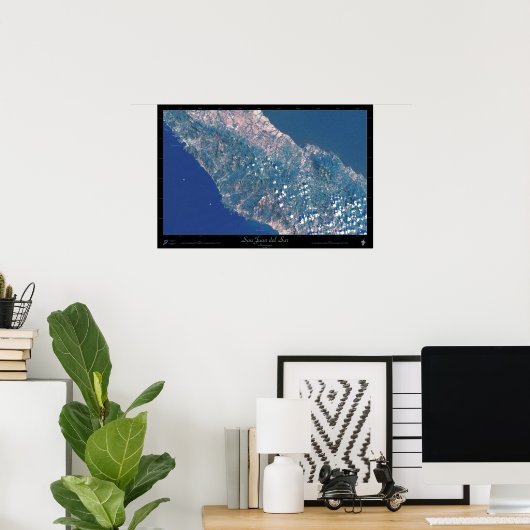 San Juan del Sur, Nicaragua-poster Poster (Thuiskantoor)