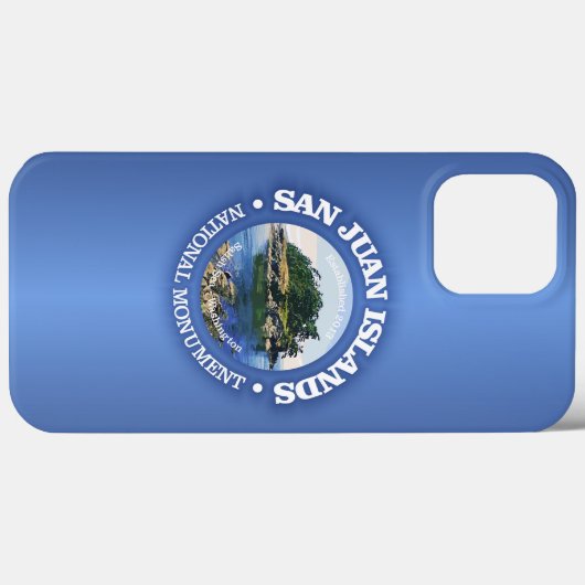 San Juan-eilanden (NM) Case-Mate iPhone Case (Achterkant (horizontaal))
