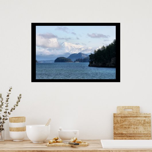 San Juan-eilanden - Pacific Northwest Poster (Keuken)