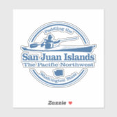 San Juan-eilanden (SK) Sticker (Vel)