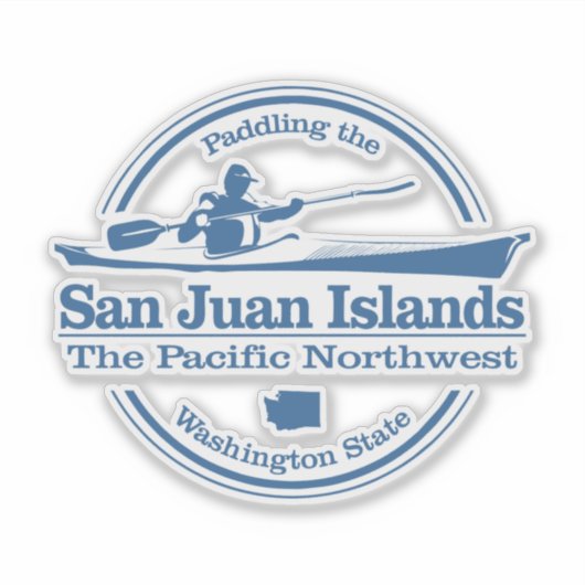 San Juan-eilanden (SK) Sticker (Voorkant)