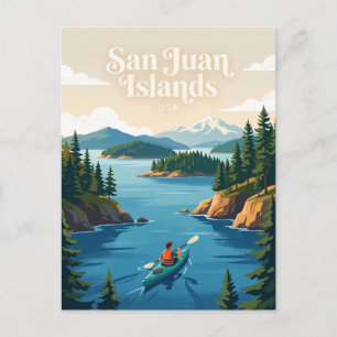 San Juan-eilanden VS Briefkaart
