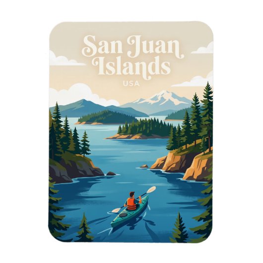 San Juan-eilanden VS Magneet (Verticaal)