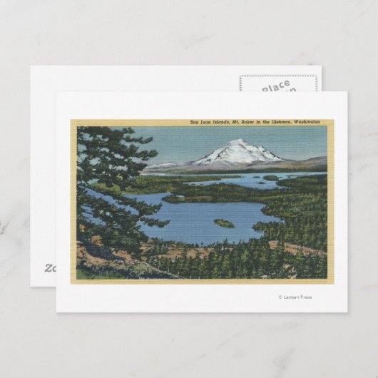 San Juan-eilanden, Washington 2 Briefkaart (Voorkant / Achterkant)