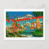 San Juan-eilanden, WashingtonLarge Letter Briefkaart (Voorkant)