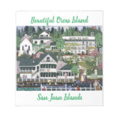 San Juan Island ~ Roche Harbour Notitieblok (Voorkant)