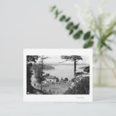 San Juan Island, WAGuam A Lama Uitzicht Foto Briefkaart (Staand voorkant)