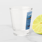 San Juan Islands National Monument Orca Whales Shot Glas (Links)