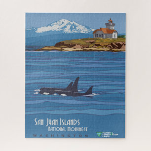 San Juan Islands National Monument Poster Legpuzzel