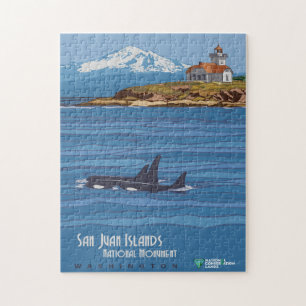 San Juan Islands National Monument Poster Legpuzzel