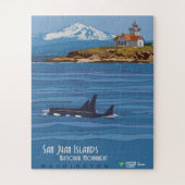 San Juan Islands National Monument Poster Legpuzzel (Verticaal)