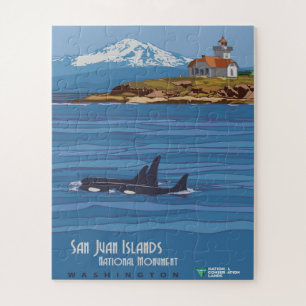 San Juan Islands National Monument Poster Legpuzzel
