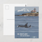 San Juan Islands National Monument (Washington Pos Briefkaart (Voorkant / Achterkant)