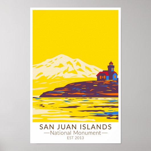 San Juan Islands National Monument Washington Poster (Voorkant)