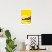San Juan Islands National Monument Washington Poster (Thuiskantoor)