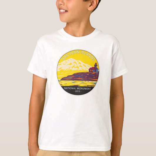 San Juan Islands National Monument Washington T-shirt (Voorkant)
