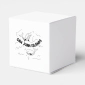 San Juan Islands Whales Bedankdoosjes (Achterkant)