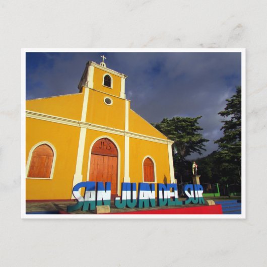 san juan kerk briefkaart (Voorkant)